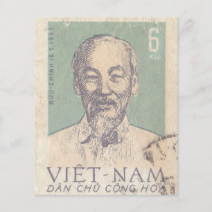Retro vietnames poststempel