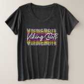 Retro VikingBots- Plus Size Clothing (Design devant)
