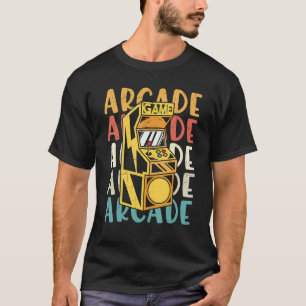 Retro Vintage 70er 80er 90er Arcade Machine Game G T-shirt