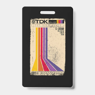 Retro Vintage Band Badge