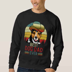 Retro Vintage Beste Rat Terrier Hond Ooit Cute Hon Trui