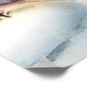 Retro vintage boerderij Holiday poster (Hoek)