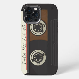 Retro Vintage Cassettebandje iPhone 13 Pro Max Hoesje