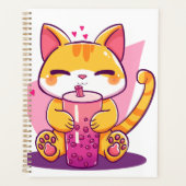 Retro Vintage Cat Planner (Voorkant)