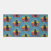 Retro Vintage Chat Noir Ew (Recto)