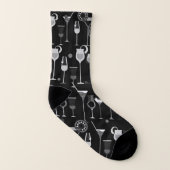 Retro Vintage Cocktail Pattern (Droite extérieur)