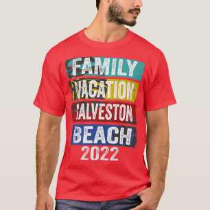 Retro Vintage Family Vacation 2022 T-shirt