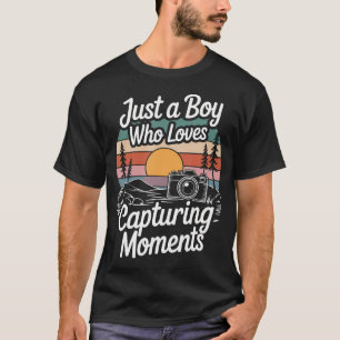Retro Vintage Fotograaf Camera Fotografie Humor T-shirt