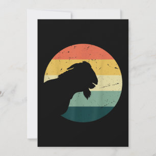 Retro Vintage Grappige Dierenliefhebber Geitenfokk Kaart