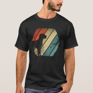 Retro vintage Grote Deen Honden en schattig beest T-shirt