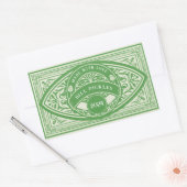Retro Vintage Jam Label Conserveringssticker (Envelop)