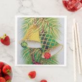 Retro vintage kerstabel servet (Insitu)