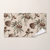 Retro Vintage-kerstdenkers Bad Handdoek (Handdoek)