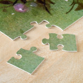 Retro Vintage-kerstfeestelijke puzzel (Zijkant)