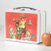 retro vintage Kerstmis Angels Holiday (In situ)