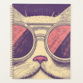 Retro Vintage Kitty Planner (Voorkant)
