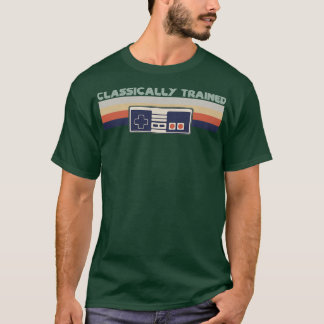 Retro Vintage klassiek geschoold T-shirt