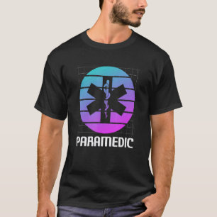 Retro Vintage Klassieke Ambulance Medische Noodsit T-shirt