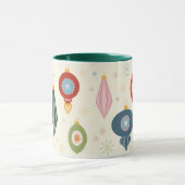 Retro Vintage Ornament Mug Mok (Midden)