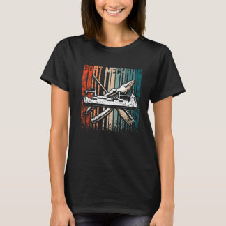 Retro Vintage scheepsmonteur Premium T-shirt