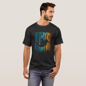 Retro Vintage skydiving T-shirt (Voorkant volledig)