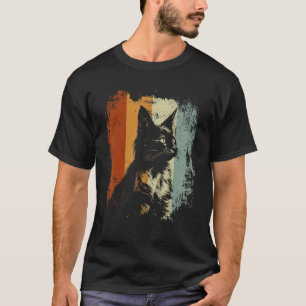 Retro Vintage Somalische Kat T-shirt