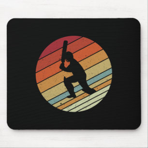 Retro Vintage Stijl Sport Cricket Cadeaus Voor Jon Muismat