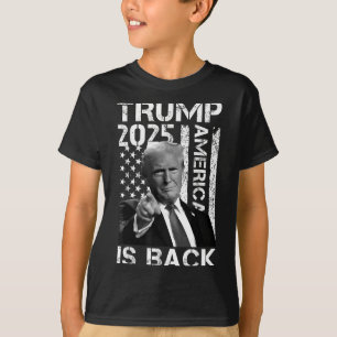 Retro Vintage Trump Amerika Is Terug 2025 Trump Vl T-shirt