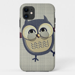 Retro Vintage Uil iPhone 11 Hoesje