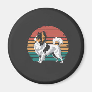 Retro Vintage Vlinderhond Hondenliefhebber Dier Vl Magneet