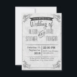 Rétro Vintage wedding invitation<br><div class="desc">Rétro Vintage wedding invitation</div>