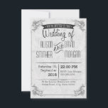 Rétro Vintage wedding invitation<br><div class="desc">Rétro Vintage wedding invitation</div>