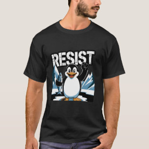 Retro Vintage Weersta Pinguïns Grappige Mannen Vro T-shirt