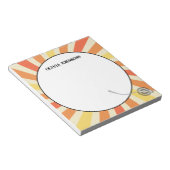 Retro Vinyl Geschenk voor de waardering van school Notitieblok (Schuin)