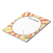 Retro Vinyl Geschenk voor de waardering van school Notitieblok (Gedraaid)
