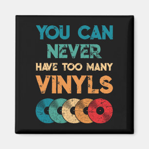 Retro Vinyl LP Record die je nooit kunt hebben Magneet