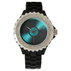 Retro Vinyl Record Album Horloge