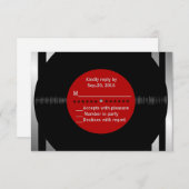Retro Vinyl Record l Modern RSVP (Voorkant / Achterkant)