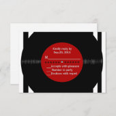 Retro Vinyl Record l Modern RSVP (Voorkant / Achterkant)