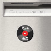 Retro Vinyl Record Magnet Gift (In Situ (Lave-vaisselle))