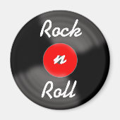 Retro Vinyl Record Magnet Gift (Devant)