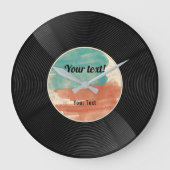 Retro Vinyl Record Music Album Grote Klok (Voorkant)