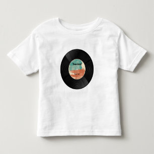 Retro Vinyl Record Music Album Kinder Shirts