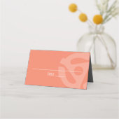 Retro Vinyl Record Plaats Kaart (Voorkant)