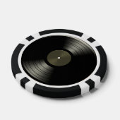 Retro Vinyl Records Pokerchips (Enkel)