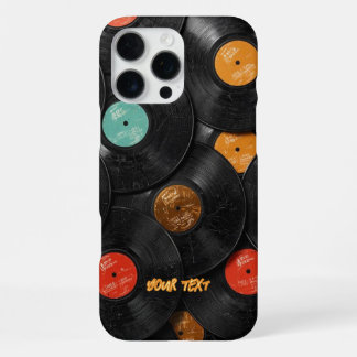 Retro Vinyl Verzamelaars DJ Cadeau iPhone 16 Pro Max Hoesje