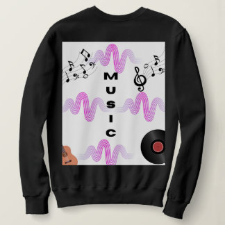 Retro Vinylen Platen Muziek Liefhebber Hoodie – Vi Trui
