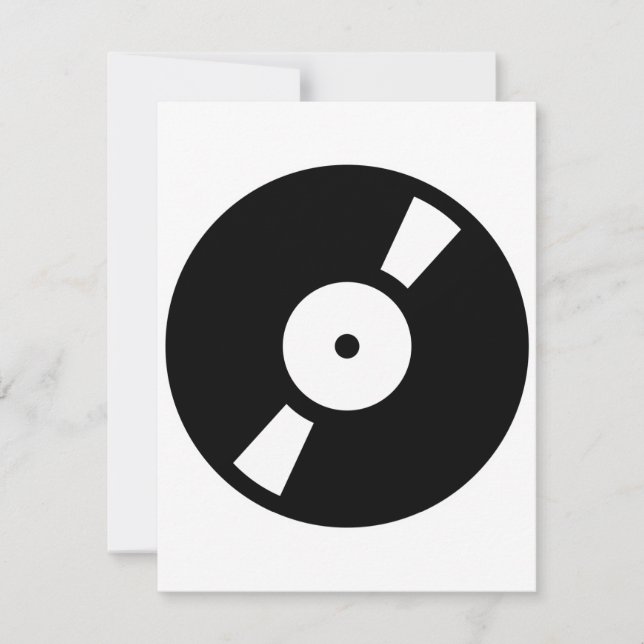 retro vinylplaat (Voorkant)