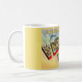 Retro Virginia Beach Salutations Mug (Gauche)