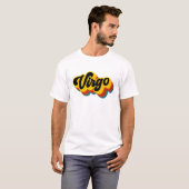 Retro  Virgo T-shirt (Voorkant volledig)